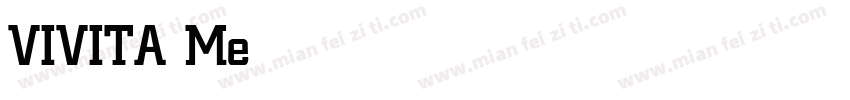 VIVITA Medium字体转换